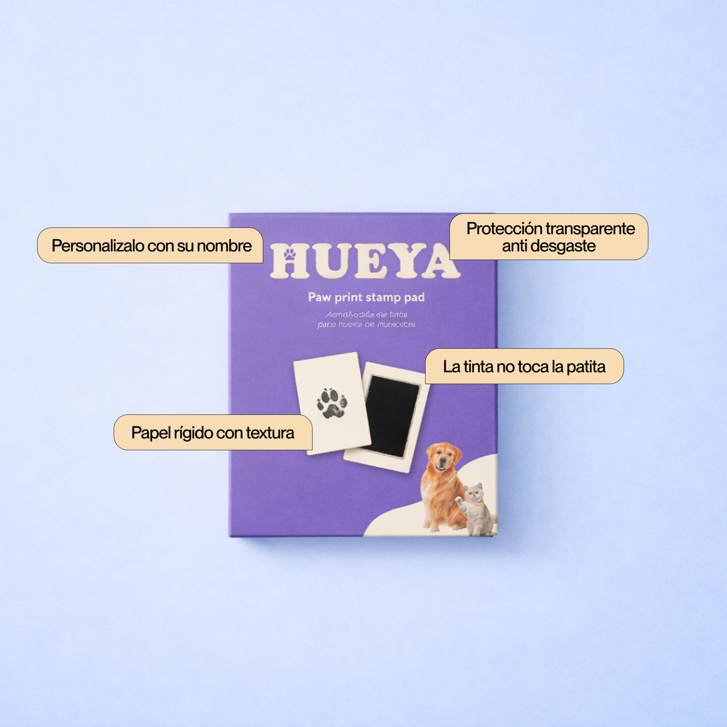 Hueya® – Huella Real de tu Mascota